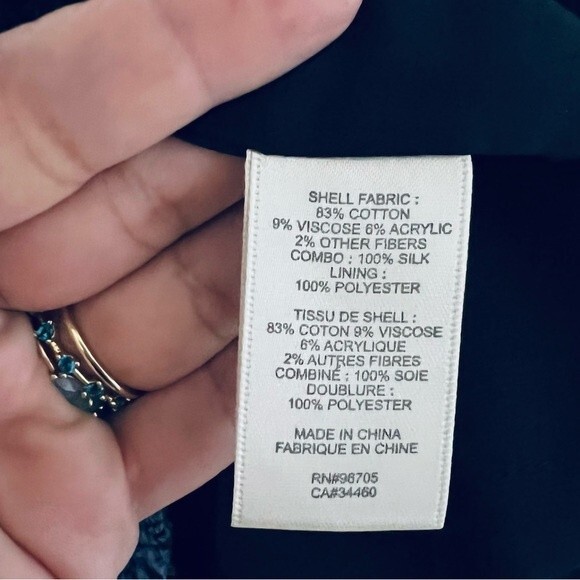 Rebecca Taylor Double Zip Flounce Tweed Skirt in Women's Size 6 - Picture 8 of 8